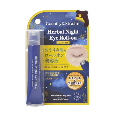 Country Stream Herbal Night Eye 15ml A Type Eye Serum That Moisturizes the Eye Area While You A Serum Containing and Lactic Acid Bacteria Moisturizing