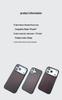 Ebony Drop-Proof Wooden Phone Case for iPhone 17 Pro - Thin, Lightweight, and Durable
