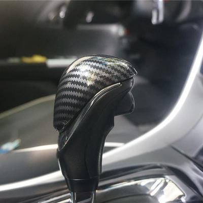 Kohlefaser-Stil Schalthebelknauf Abdeckung Passend Für Honda Accord 2013-2017
