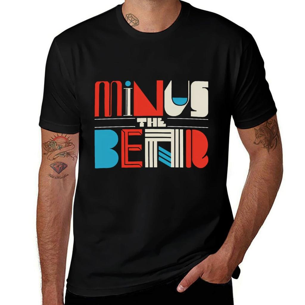 Minus The Bear Tshirt Casual Breathable Short Sleeve Top Tshirt