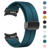 Magnetisches Silikonarmband für Samsung Galaxy Watch6 44mm 40mm Sportuhrband 20mm Armband Armband Galaxy Watch 6 Classic 43mm 47mm