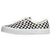 Autumn New Black and White Plaid Shoes Men's Round Head Canvas Shoes Men's Shoes 566M