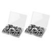 A03F-20Sets Marine Grade Twist Lock Fasteners Turn Button Eyelet,For Canvas Marine Boats Sailboats Rvs Fastener Turn Buttons