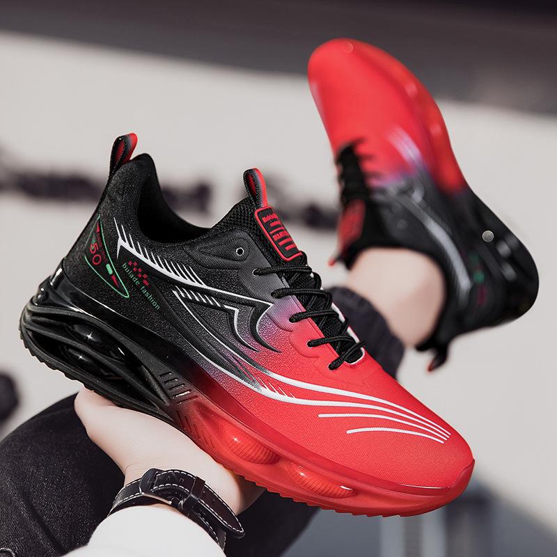 Large size 46 men's shoes live broadcast popular sports shoes summer sports shoes casual running shoes breathable mesh shoes Xiyin model