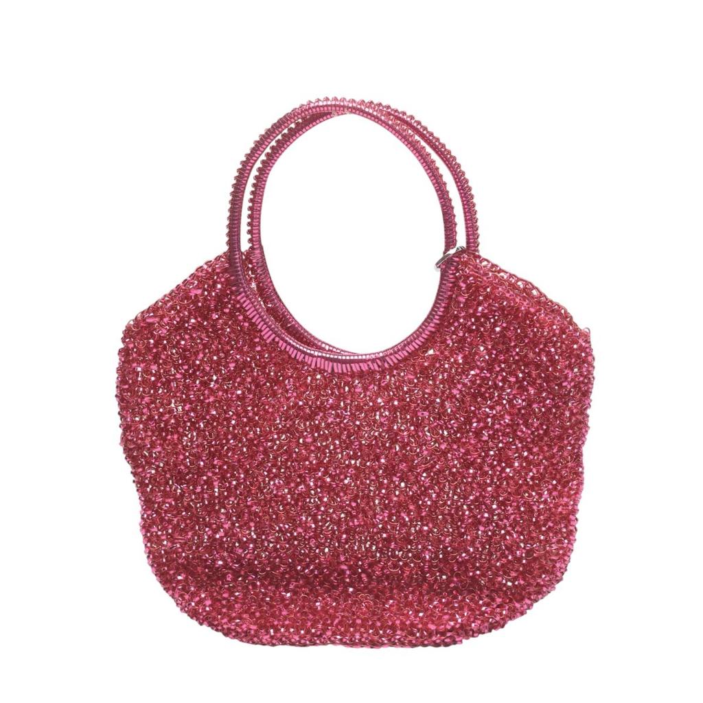 ANTEPRIMA party wedding Handbag wire pink Women Used