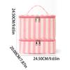 Double-layer Nail Polish Storage Bag Essential Oil Bag Cosmetic Nail Care Set Manicure Tool Storage Box 30 Compartments LIJIAO