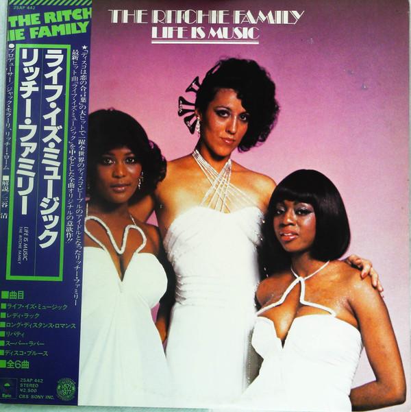 

LP Record RITCHIE FAMILY - Life Is Music 25AP442 EPIC 1977 Japan Soul/Funk Used