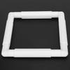 Square Shape Embroidery Hoop Plastic Embroidery Frame Portable Cross Stitch Frame  For Needlepoint