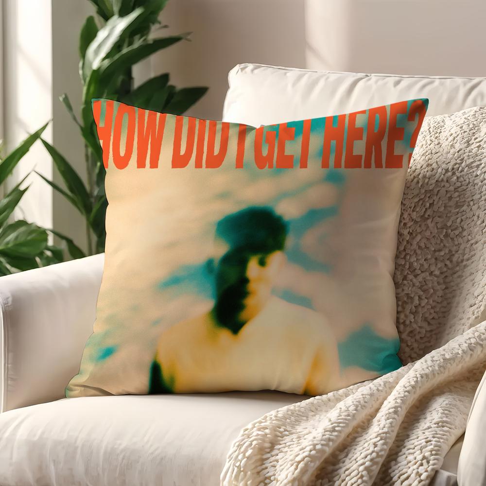 How Did I Get Here Cushion Cover For Pillow Printing Sofa Decoration Home Car Room Coffee Shop Office Nordic Simplicity