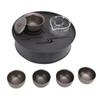 Outdoor Camping Tea Set Multifunctional Lightweight Portable Pure Ti Camping Tea Brewing Cup Set