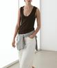 Masimodutti V-Neck Sleeveless T-Shirt