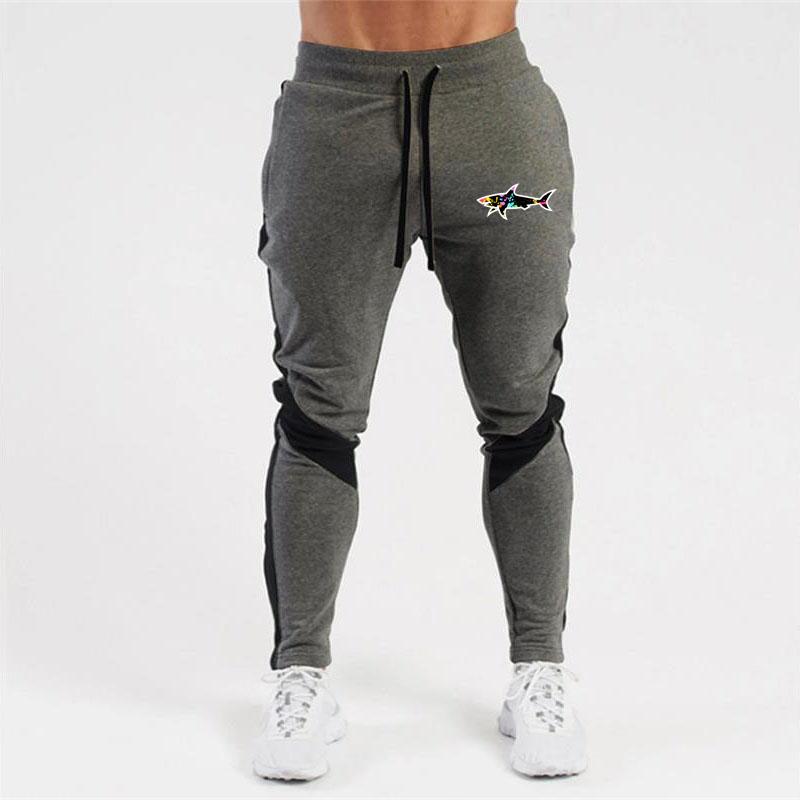 Marineblau 2025 Neue Herren Herbst- und Winter-Print Freizeithose Sporthose Herrenhose Jogginghose Lange Hose