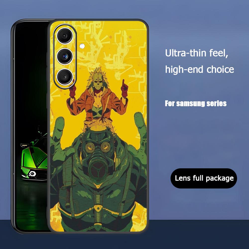 Dorohedoro risu nikaido Hot Phone Case For Samsung Galaxy S25 S24 S23 S22 S21 S20 Plus Ultra Note20 Soft Black