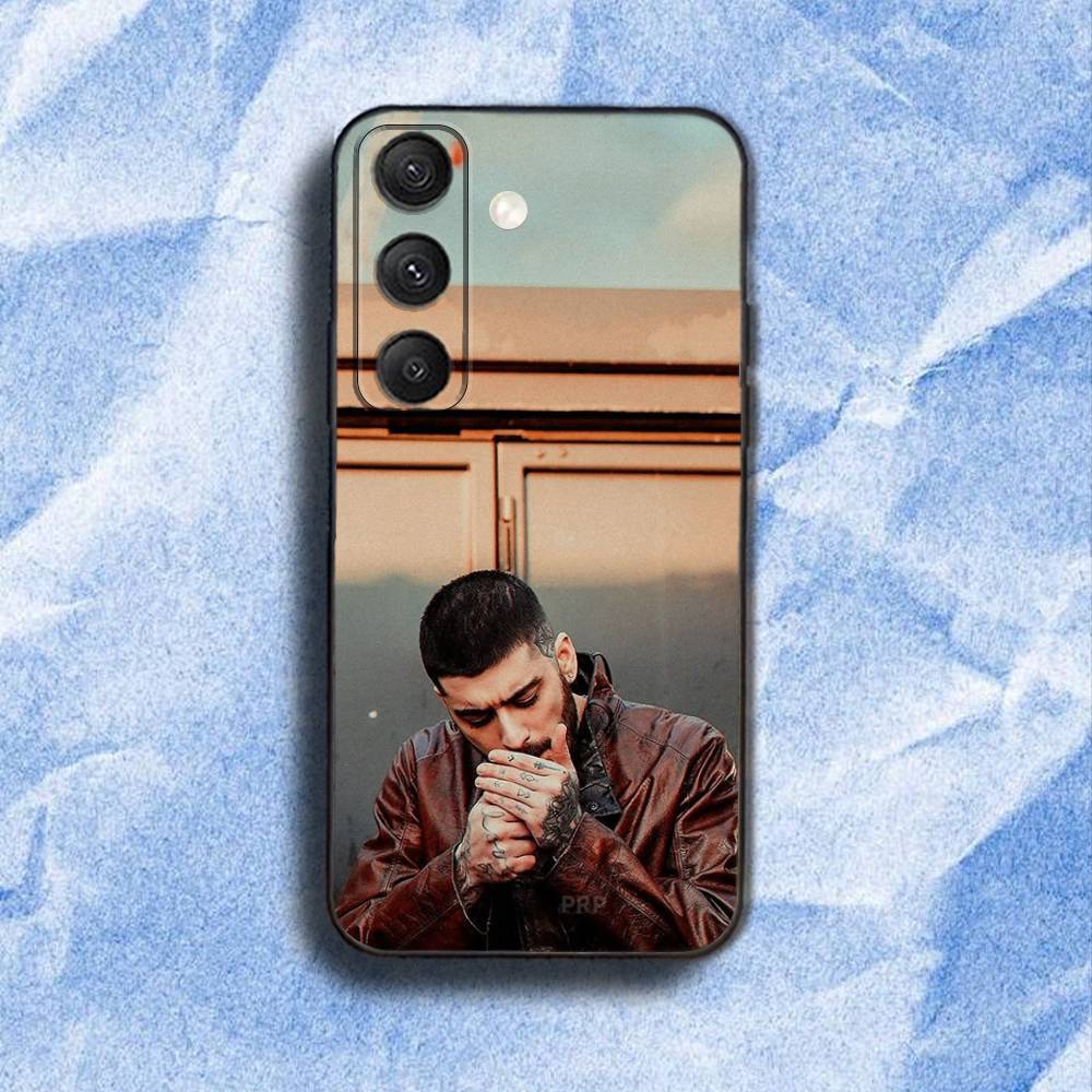 Z-Zayn M-Malik Singer Phone Case For Samsung S 25,24,23,22,30,21,10,9,Ultra,Plus,Lite,FE,4,5G Black Soft Case
