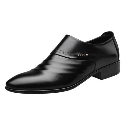 Professional Men Formal Leather Shoes Pointed Men's Casual Loafers Office Social Shoes for Male 2024 Male Banquet Wedding Shoes