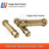 Heavy-Duty Wall Expansion Screws for Concrete and Foam Brick