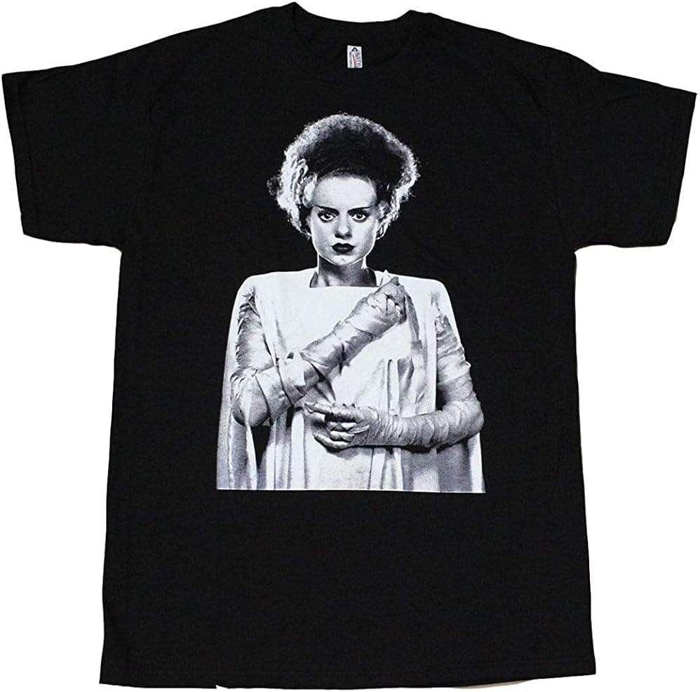 Bride of The Monster T-Shirt Black Graphic Unisex Tee Shirt