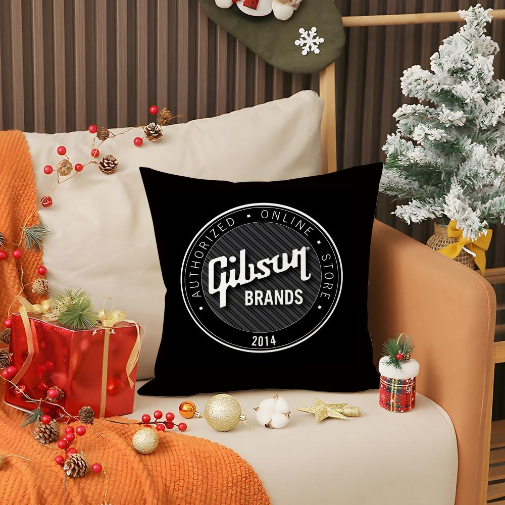 Fashion Brand G-Gibson Pillow Case Anti-dustmite Pillow Invisible zipper silky short plush Sofa cushion cover