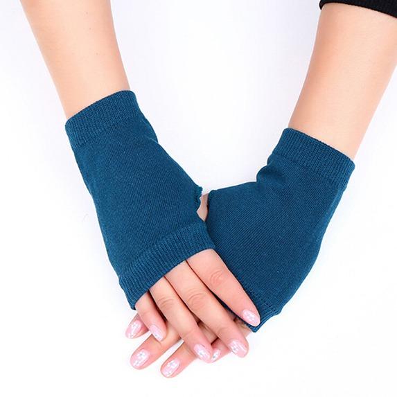 Female Winter Gloves Fingerless Gloves Women Warm Cashmere Winter Gloves Hand Warmer Wrist Mittens