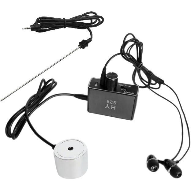 Обнаружение утечки воды, Датчик детектора утечки водопроводной трубы, Монитор утечки трубы водопроводной трубы, Комплект тестера с двойными зондами, Наушник, Высокая чувствительность, Вода