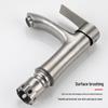 Zhuyun 304 Stainless Steel Brushed Hot and Cold Water Faucet
