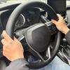 Car Leather Steering Wheel Cover for Toyota Tacoma Camry Rav4 Corolla Highlander Avalon Sienna Tundra Chevy Accessories 2026 1983-2026 Breathable