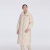 Aililai Women's Long Lapel Duck Down Jacket