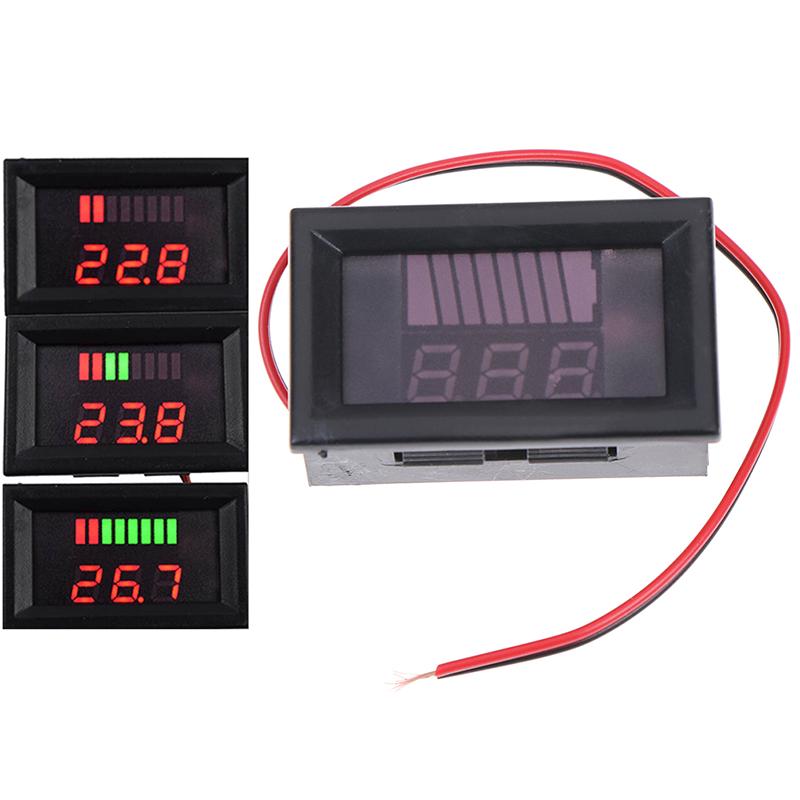 12V Acid Lead Battery Charge Level Indicator Lithium Battery Capacity Meter