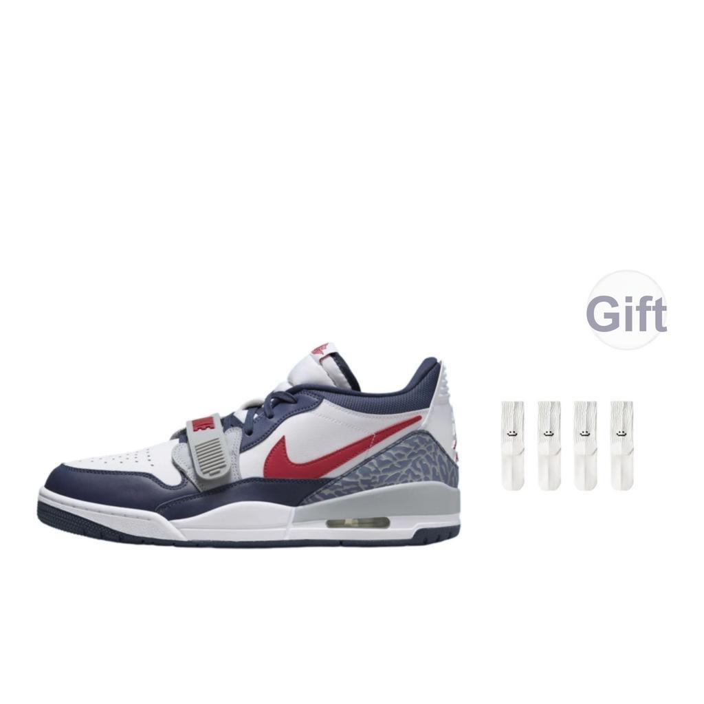Air Jordan Legacy 312 Low Olympic Unisex Sneakers Blue White Varsity-Red CD7069-164