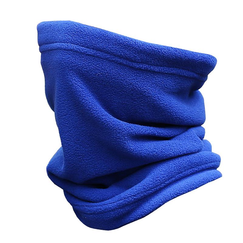 Neck Warmer Men Women Winter Neck Tube Scarf for Biker Motorcycle Car Windproof Cold Proof Cycling Half Face Cover Neck Gaiter синий