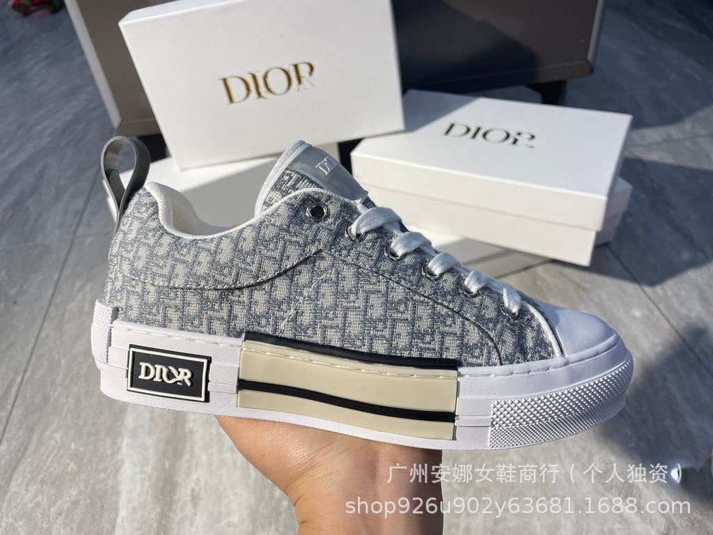 D family old flower board shoes women's spring new breathable casual canvas shoes men and women with the same lace-up couple platform shoes