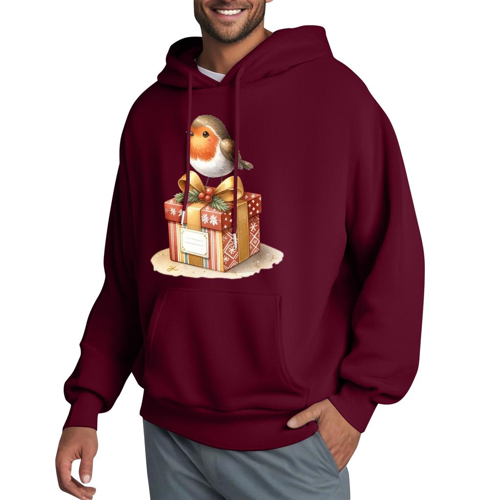 Herrehettegenser, Genser med kontrastfarge, Sporty fritidsjakke