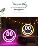 Neon LED Smiley Face Light Bar for Room Decoration
