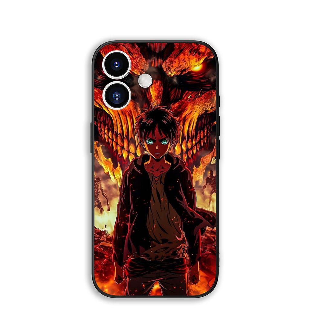 for Motorola Moto G86 G57 G67 G24 G15 G54 Power G13 G14 G34 G35 G45 G53 G55 G75 G72 Case Attack Levi on titan Eren Jaeger anime