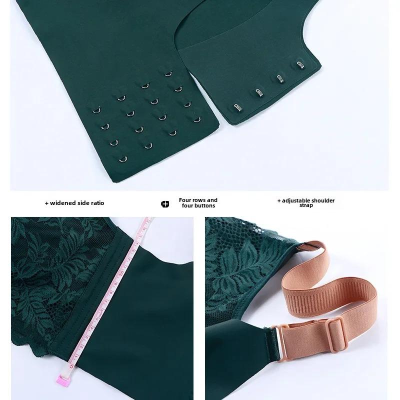 Sutien anti-lăsare pentru busturi mari Sutien pentru femei Stil cupă subțire pentru Suport Confort Sutien Sexy din Dantela Dimensiuni Mari