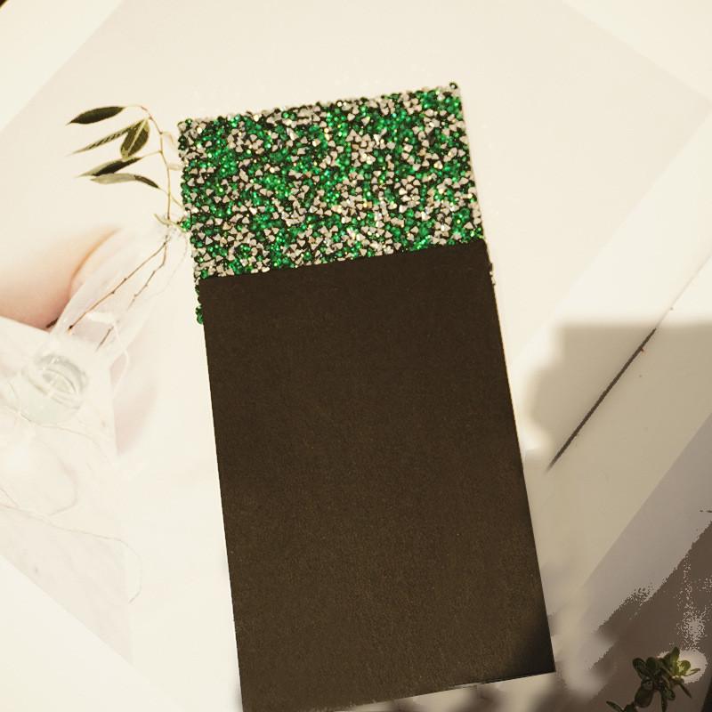 Taschentuch im Retro-Stil mit feinem Glitzer-Design für formelle Hochzeitsanlässe
