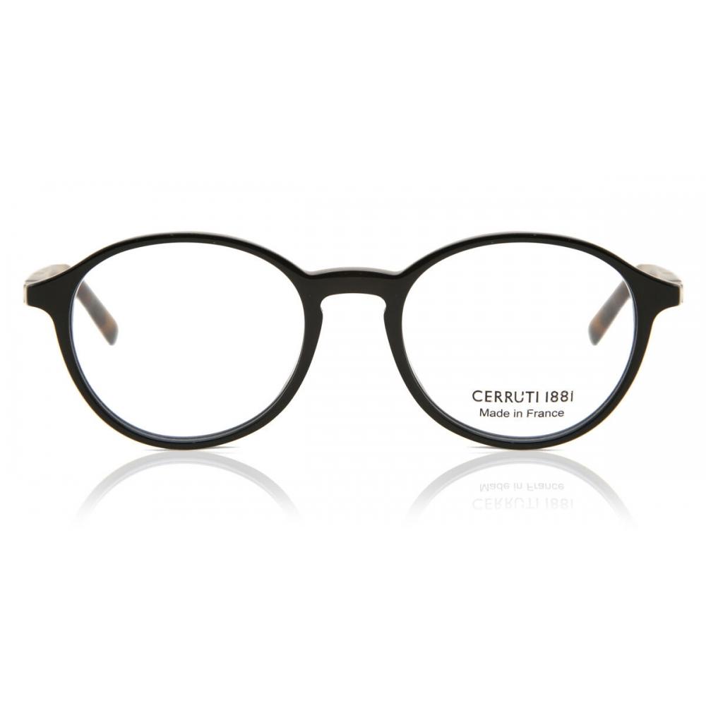 

Cerruti Ce6166 01 Men Eyeglasses Black/48-19-140