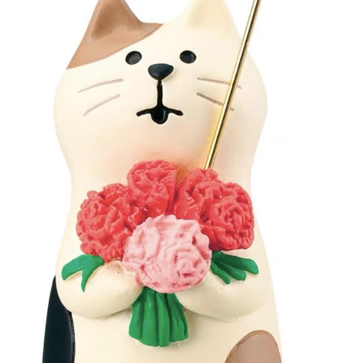 

Japanese Grocery Zakka Valentine s Gift - Resin Cat Miniature Cake Ornaments