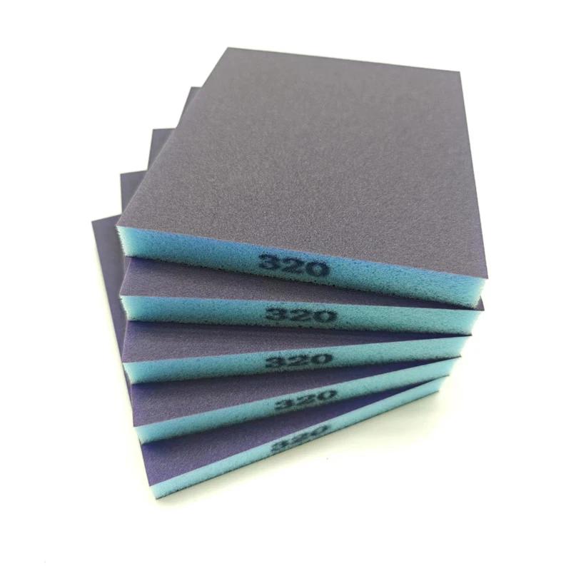 5/6pcs Sanding Sponge Set Coarse/Medium/Fine Grit Washable Reusable Sandpaper Blocks for Polishing Metal Wood Glass