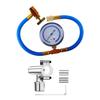 Car Air Conditioner Refills Needle Valves Charging Solution Metal Piercing Valves  Tool for R134a Maintenance
