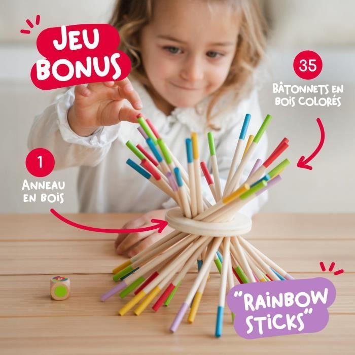 Jouet - nene toys - ballfall - montessori - 3+ ans - multicolore