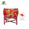 Chinese Red Dragon Dance Drum