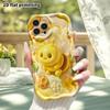 Phone Case: 2D Flat Design Suitable for iPhone 18 17 16 15 14 13 Pro Protective Case, Little Bee, Perfect Christmas and Halloween Holiday Gift