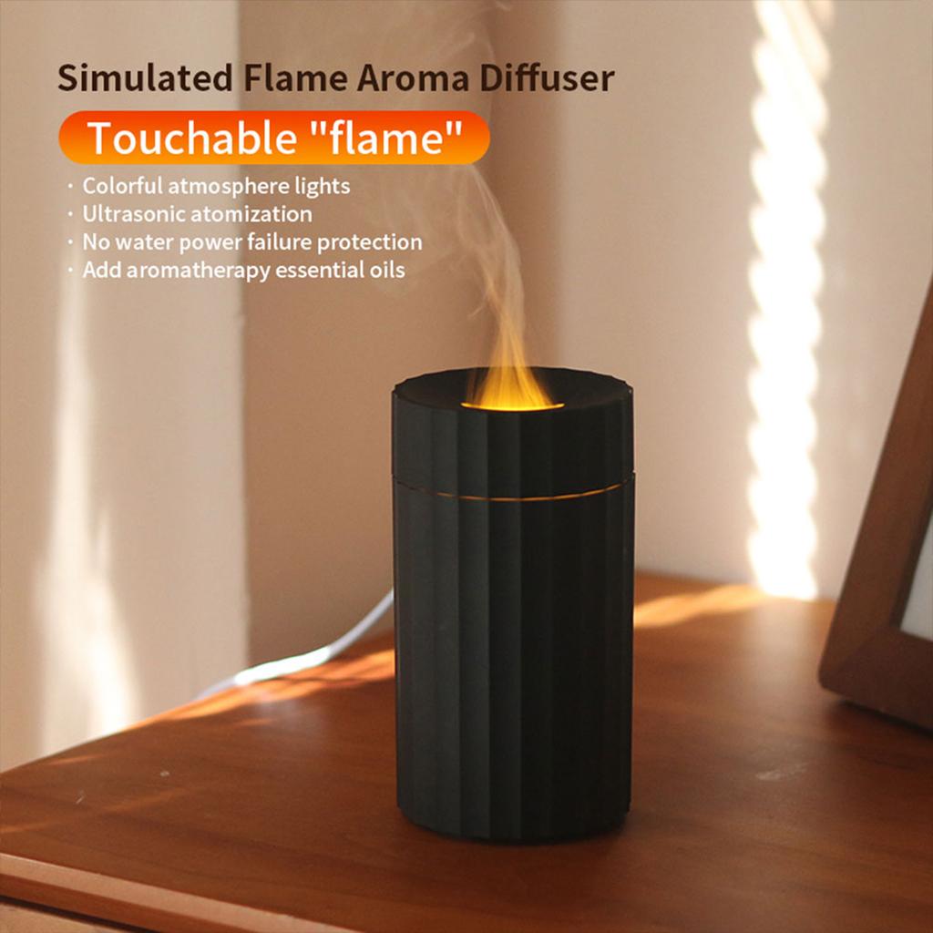 Flame Air Diffuser Humidifier 7 Colors Aroma Diffuser Aromatherapy Diffuser for Home Office Gift
