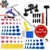 Auto-Dellenreparatur-Werkzeuge ohne Lackierung, EU-Stecker, Klebepistole, Auto-Dellenreparatur-Set, Dellenentfernungsset, Dellenentferner, Dellenzieher für Autos, Fahrzeuge
