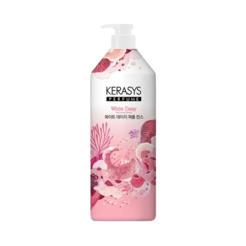 Kerasys White Daisy Perfume Rinse 1L | Floral Scent Conditioner | Long-Lasting Fragrance & Moisturizing Hair Care