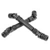 2 STÜCK 90?115mm Stahl Mehrfachkeil-Antriebswelle für SCX10 III AXI03007 RC Auto Schwarz