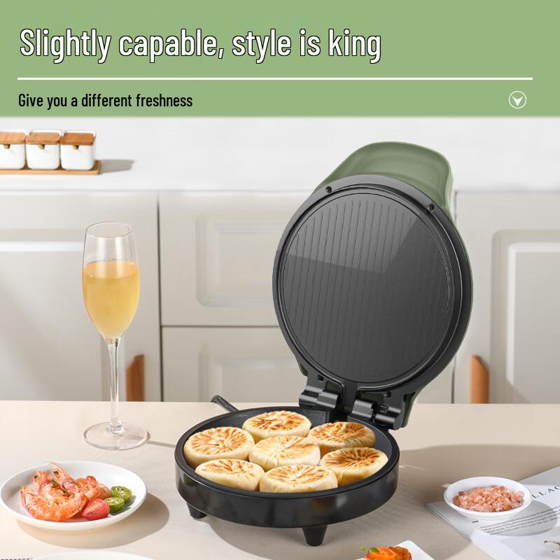 Liven Compact Double-Sided Electric Griddle CN plug (adapter included)
