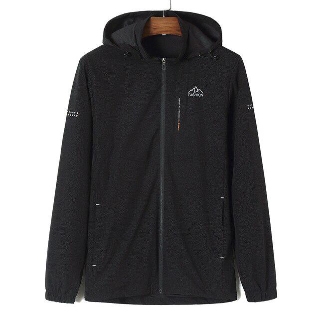 

Весенние и осенние тонкие куртки мужские куртки на молнии ветровки мужские повседневные мужские пальто XXXXXL чёрный