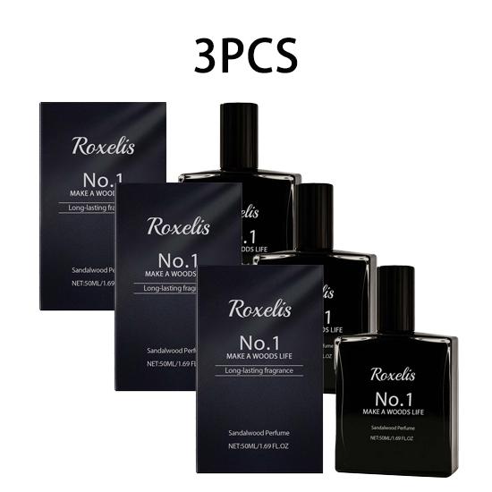 Roxelis Sandalwood Xenia Couple Eau De Toilette Niche Woody Fragrance Fresh Fragrance Dating Atmosphere Elegant Charm Daily Commute 50ml